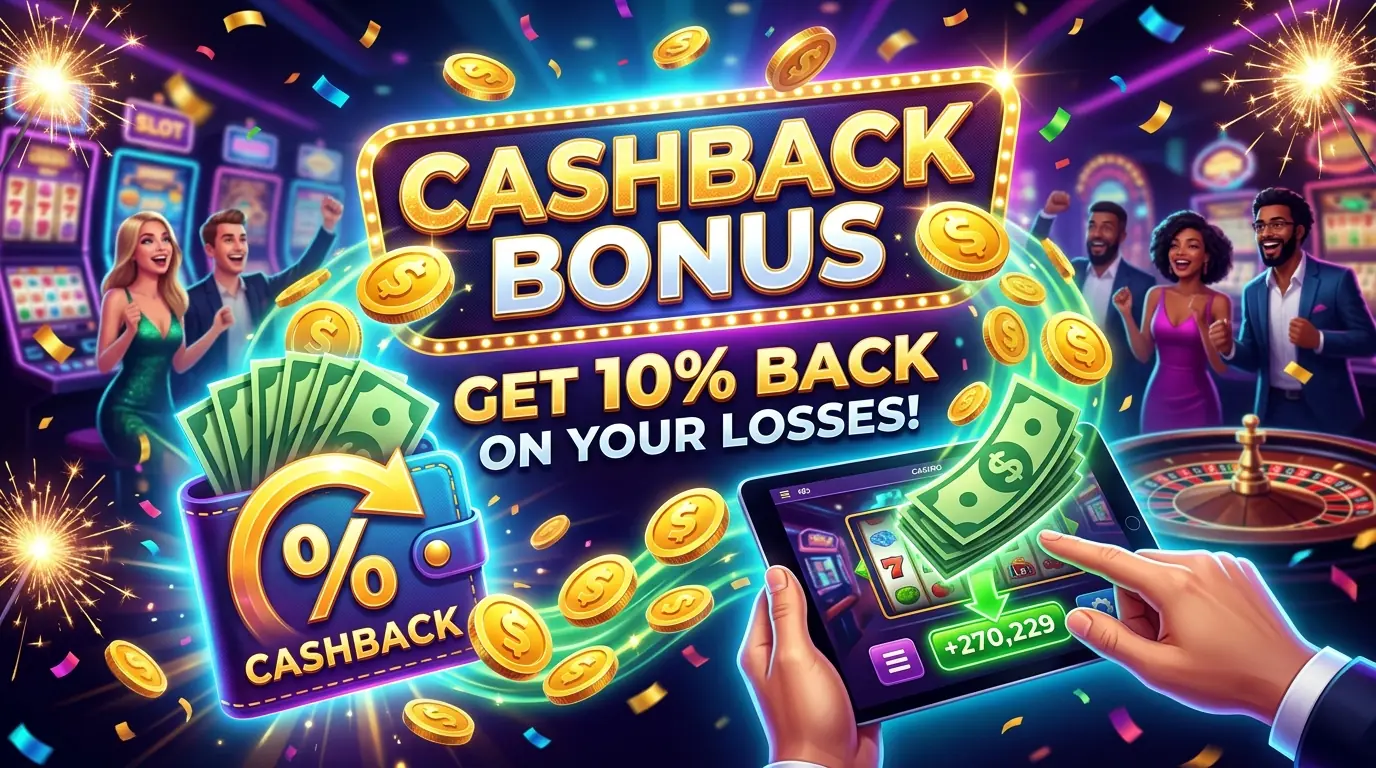 Pasino casino Cashback Bonus